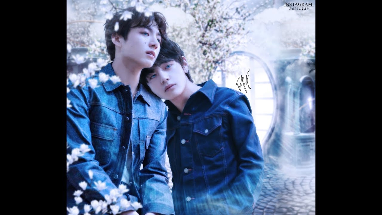 BTS VKOOK|TAEKOOK [LOVE YOURSELF: ANSWER] (Speed Art) Photoshop