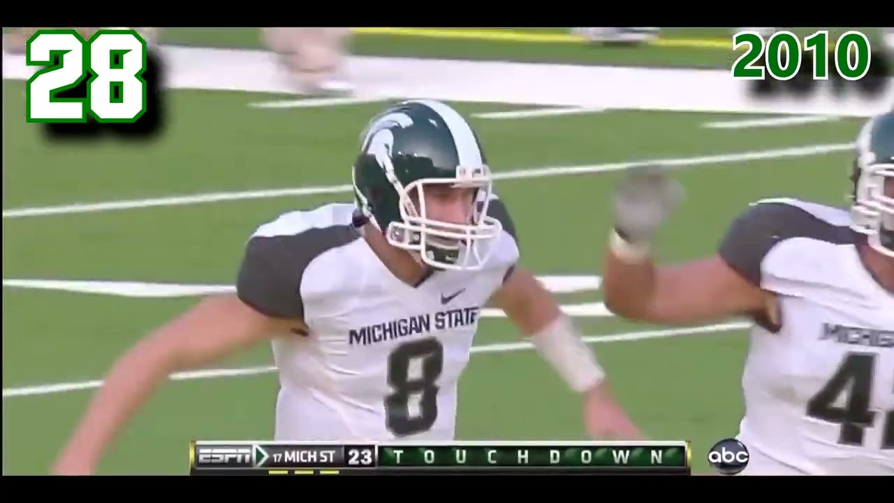 MSU vs UM - Top 50 Spartan Plays Of The Modern Era