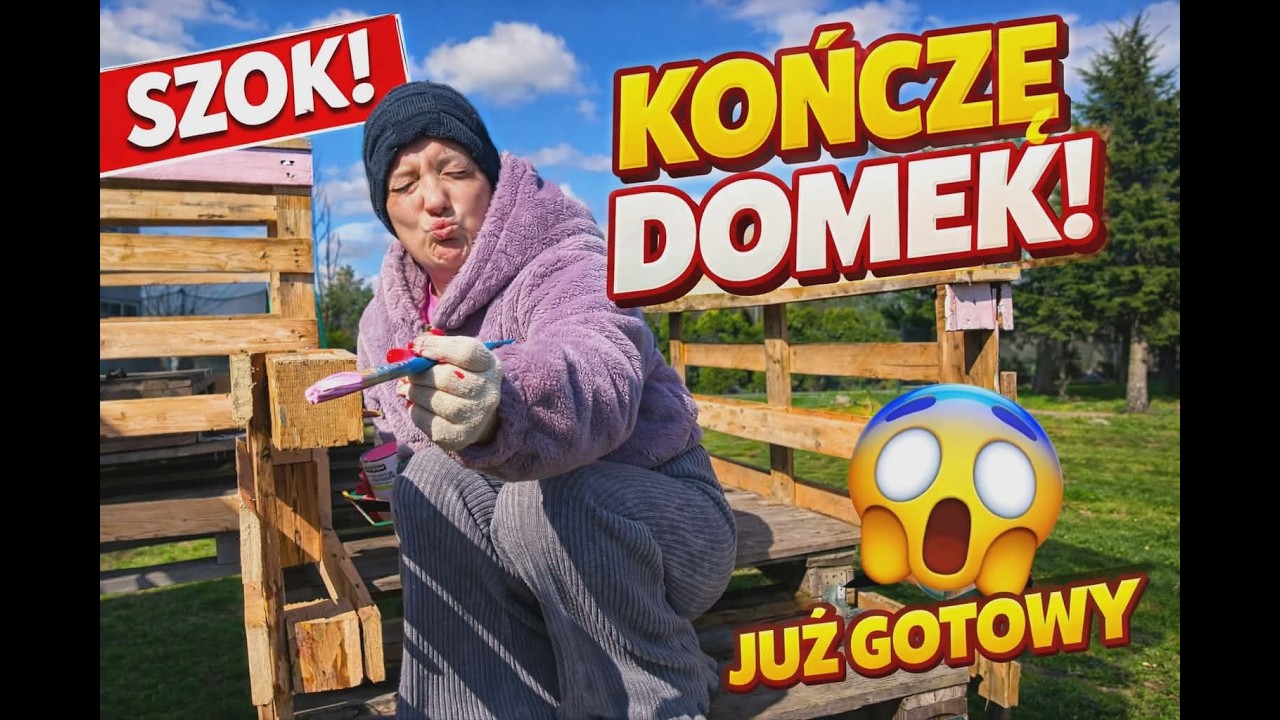 DOMEK Z PALET -KONCZYMY Efekt SZOK !!!!