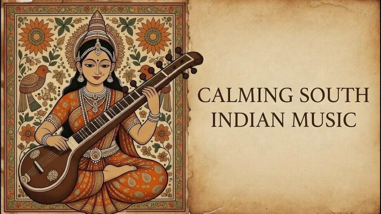 Temple tune for an Energetic day | Bhairavi – Peaceful South Indian Carnatic Music | Deep Meditation