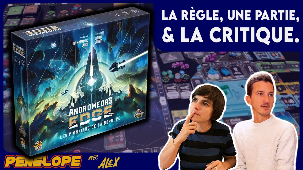 ANDROMEDA'S EDGE - La règle, la partie, la critique !