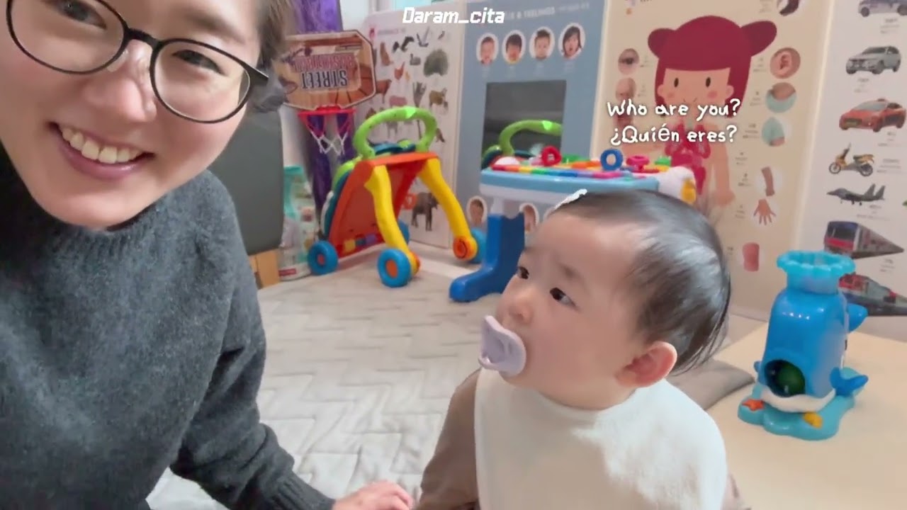 [eng,esp | korea vlog] Pasando tiempo con un/a bebé adorable 👶🏻
