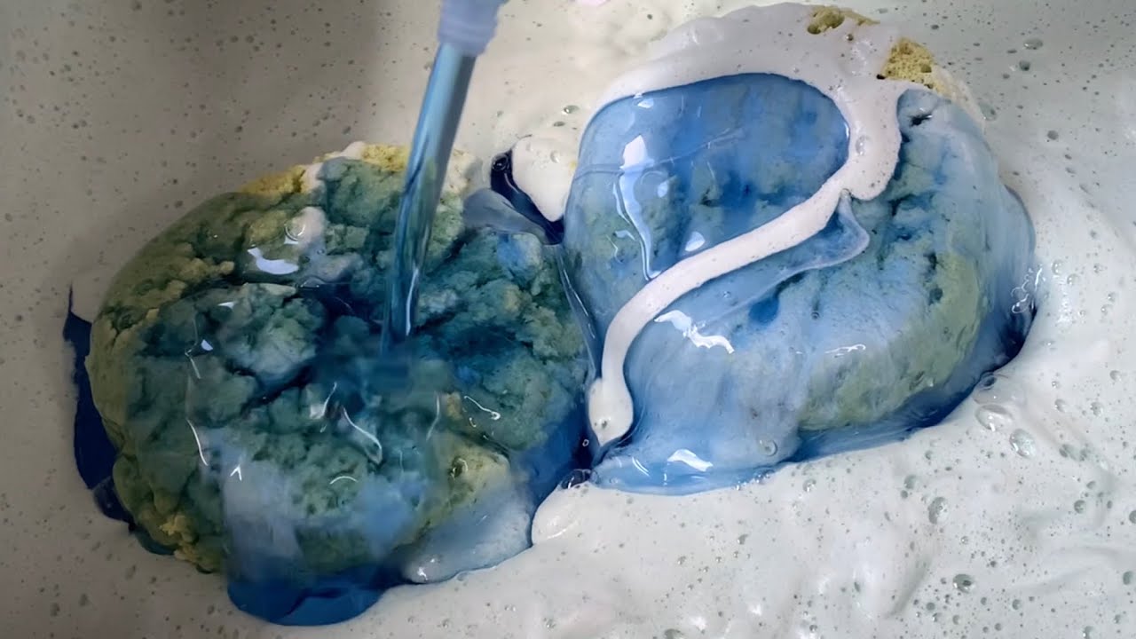 ✨🫧 SUDSY BLEACH PASTE - sponge ASMR