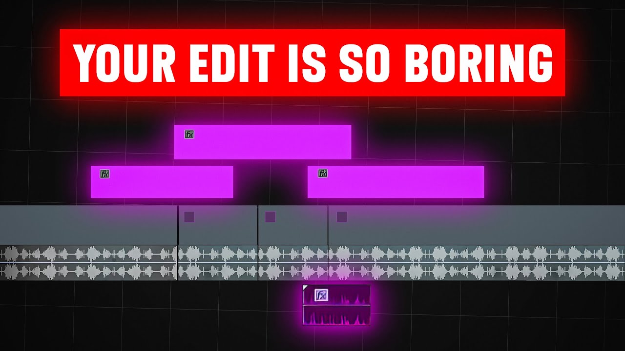How to edit PERFECTLY and keep viewers ADDICTED to your videos