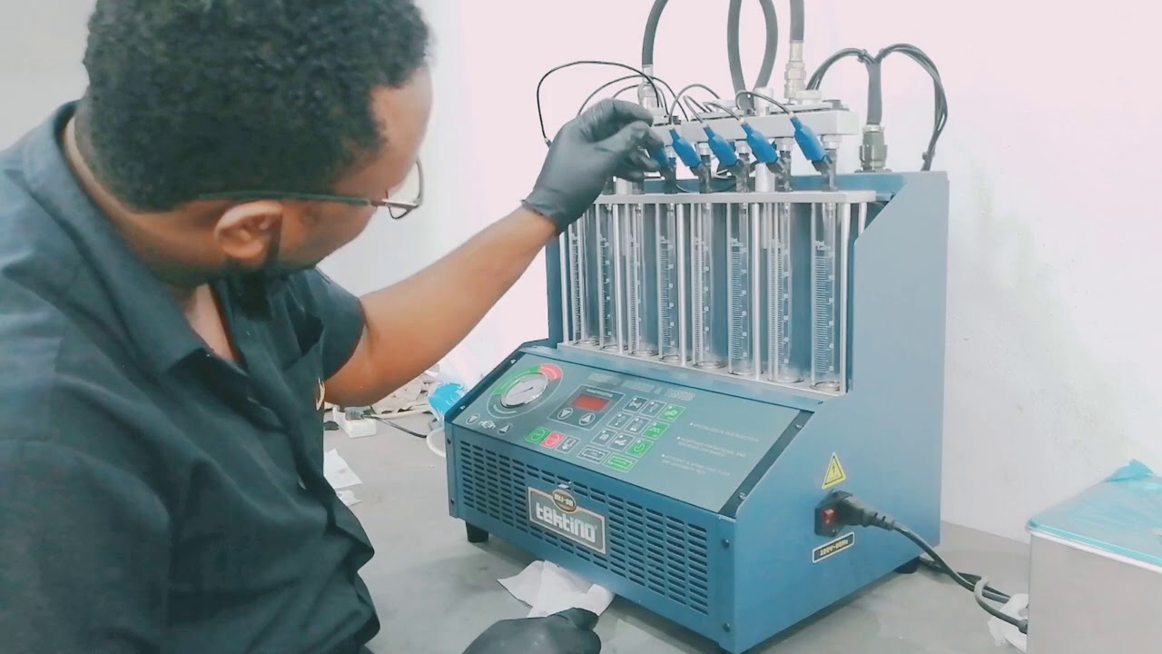 تنظيف البخاخات بي الجهاز شريف السوداني