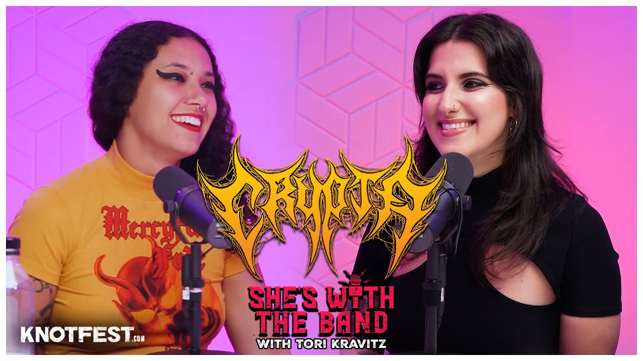 SHE'S WITH THE BAND Episode 45: Fernanda Lira (CRYPTA)