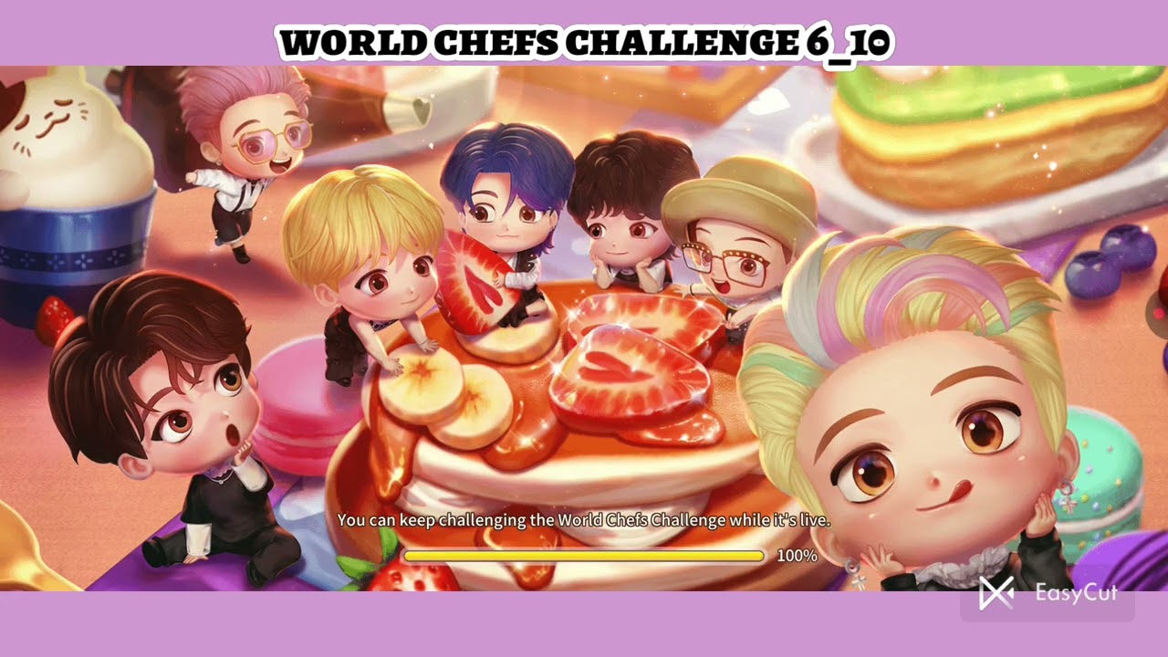 BTS💜 |WORLD CHEFS CHALLENGE| level 6_10 🍳🔪
