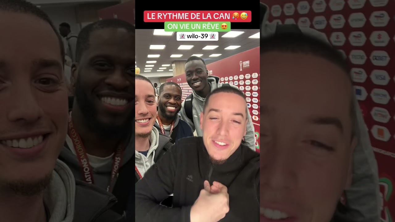 Conférence de presse, zone mixte, match sur match ! La CAN est éprouvante mais on kiffe 😍 # 