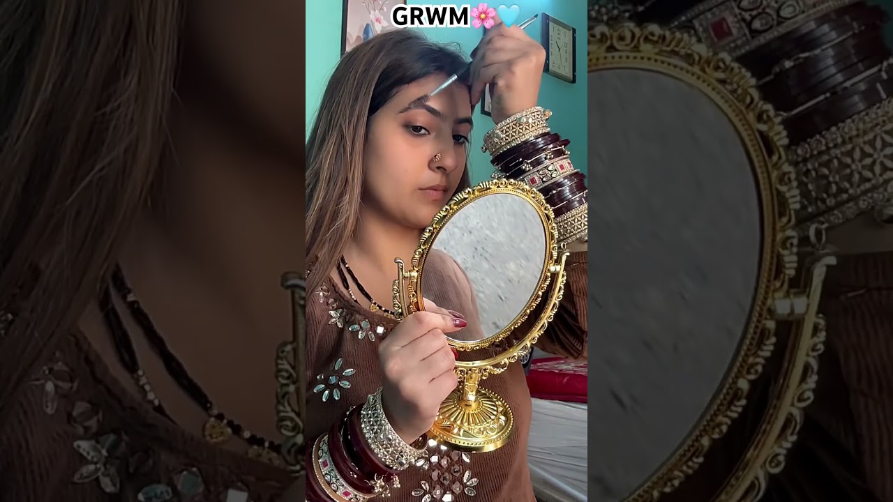 GRWM 🌸🩵👀 #viral #minivlog #youtubeshorts #subscribe #youtubevideos #grwm