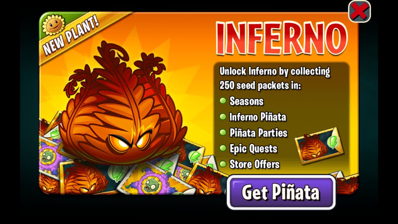 Plants Vs Zombies 2 Arena S29 Finale Week 175 Over 43.1 Mill No Premium Loadout (Inferno)