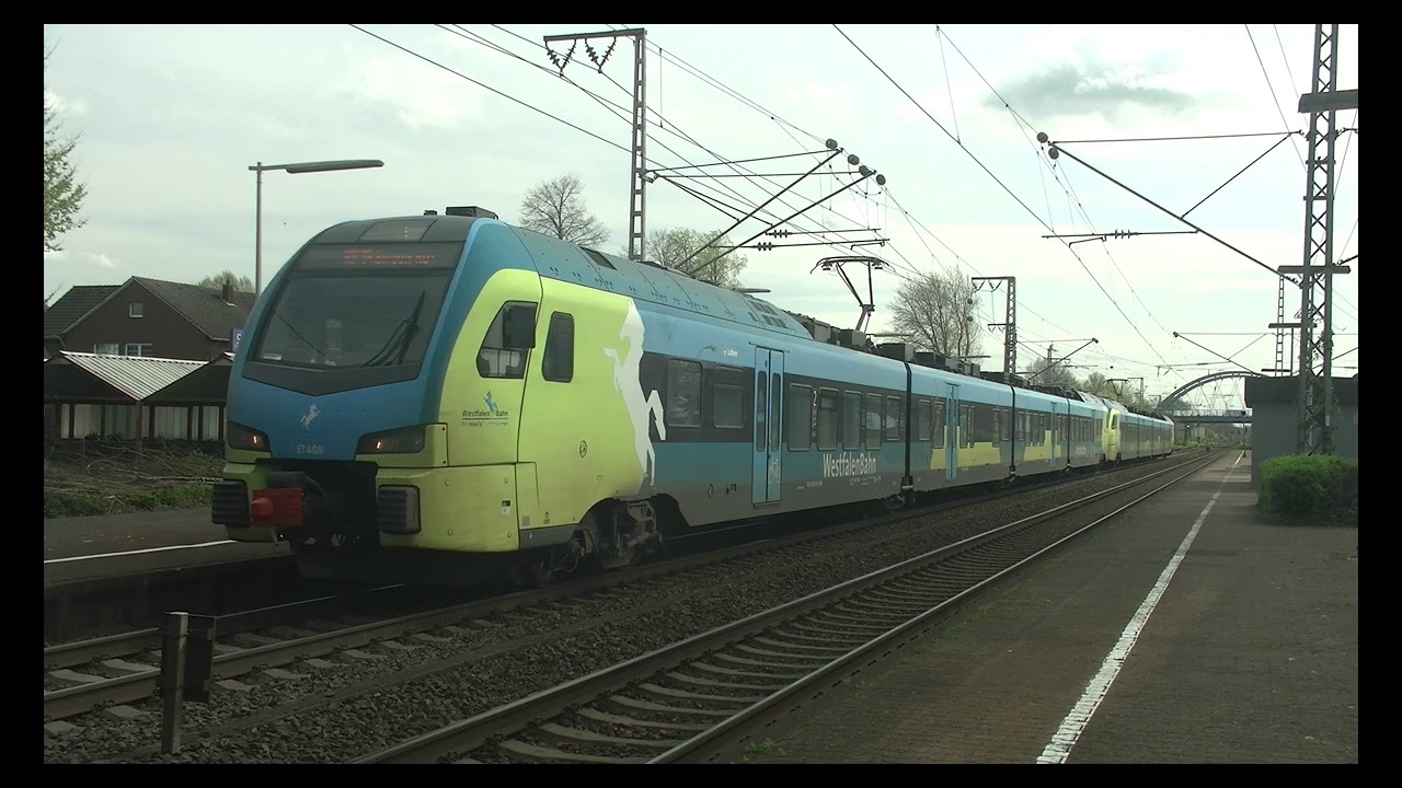 Treinen in Salzbergen 07 04 2024 0