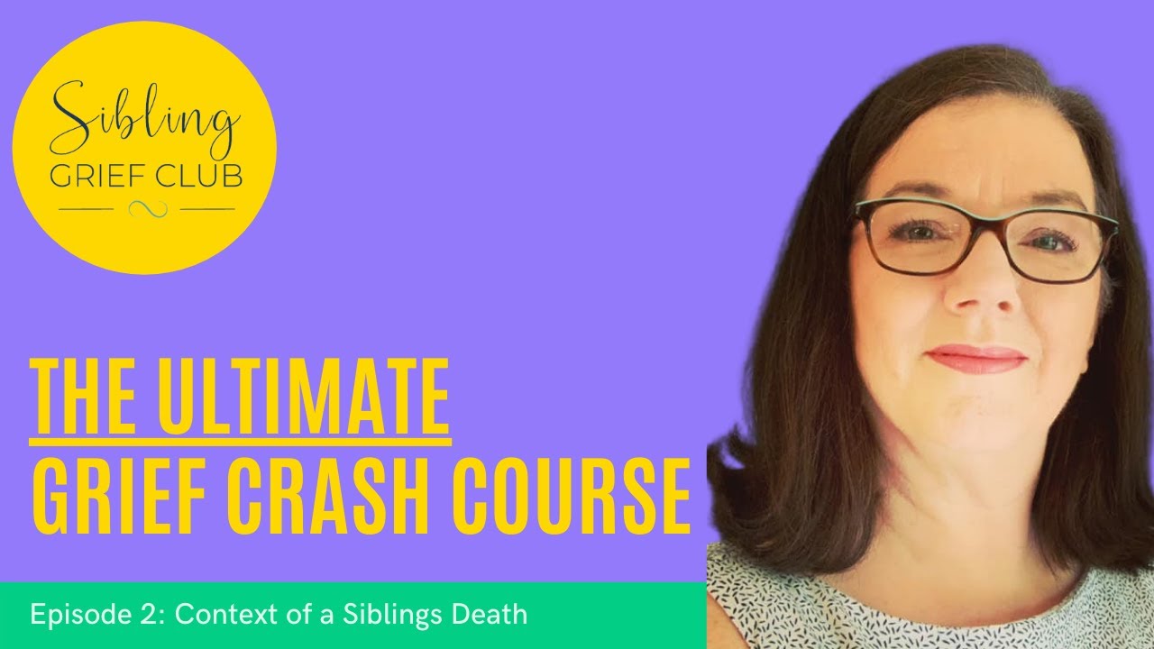 SIBLING LOSS EP 1:  Sisters by Chance, Friends by Choice. (Bronagh Starrs, Psychotherapist).