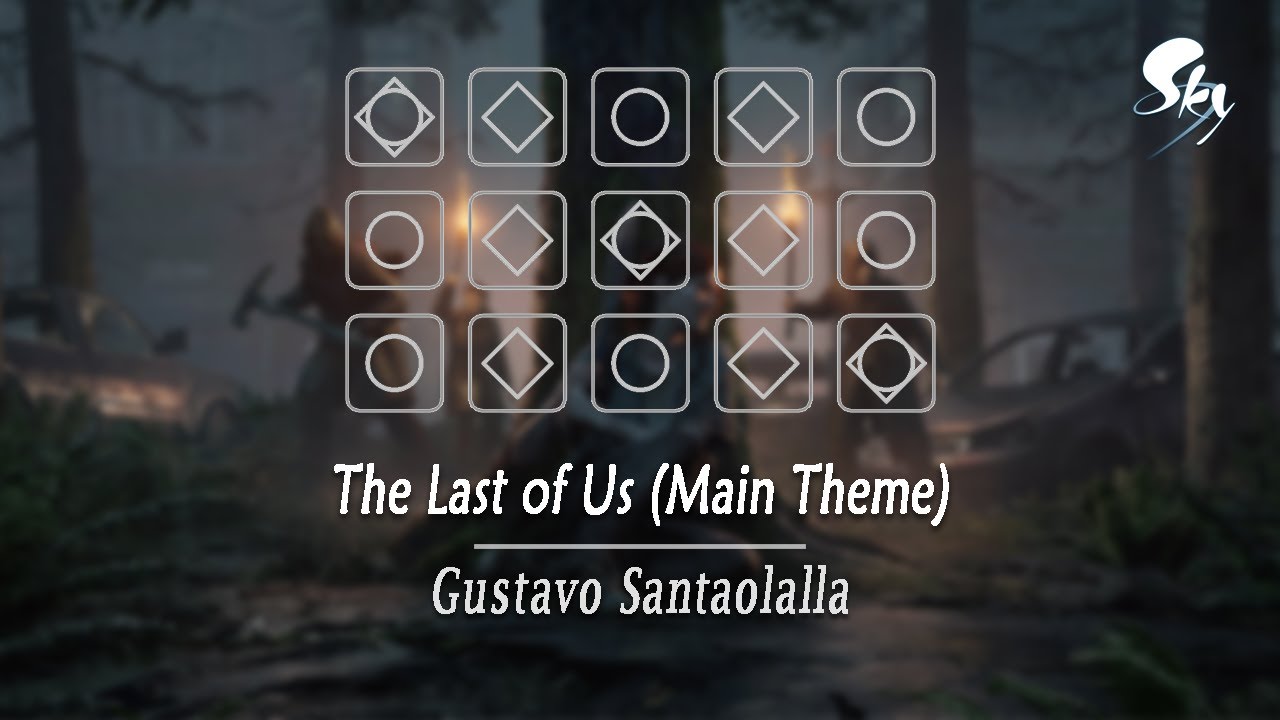 The Last of Us Main Theme  (Free Sheet) | Sky: Children Of The Light Piano Cover