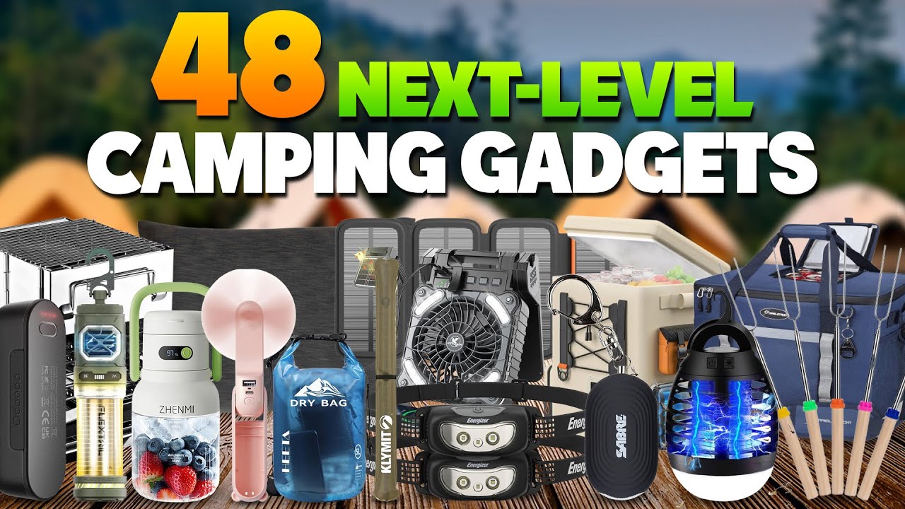 48 Next-Level Camping Gear & Gadgets on Amazon