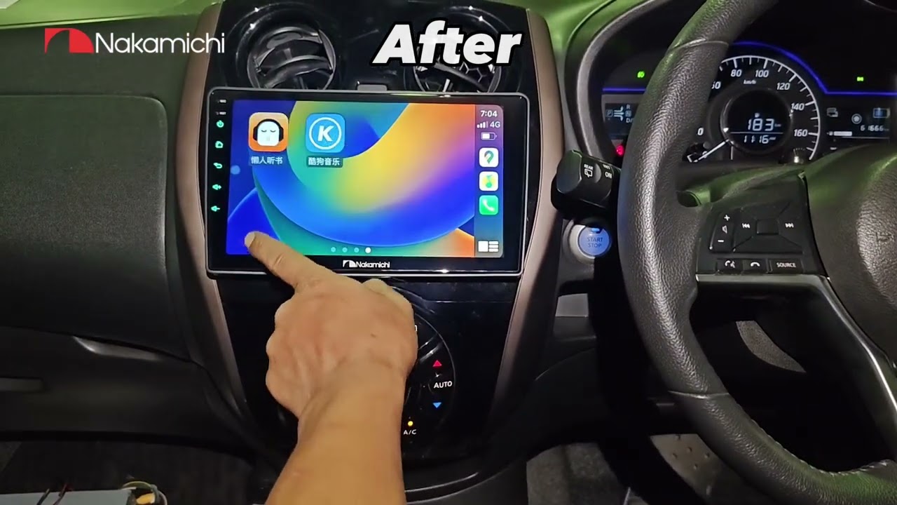 Nakamichi 9” Pure Fit Solutions for Nissan Note Import 2018