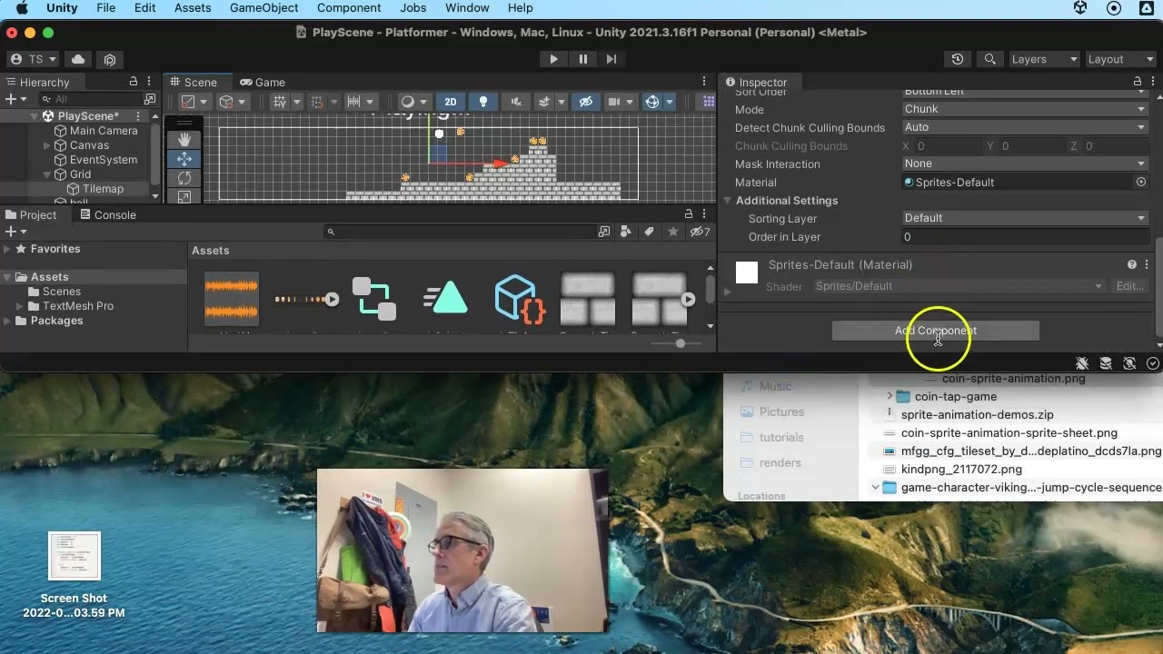 Unity - Platformer 8, Tilemap Collider