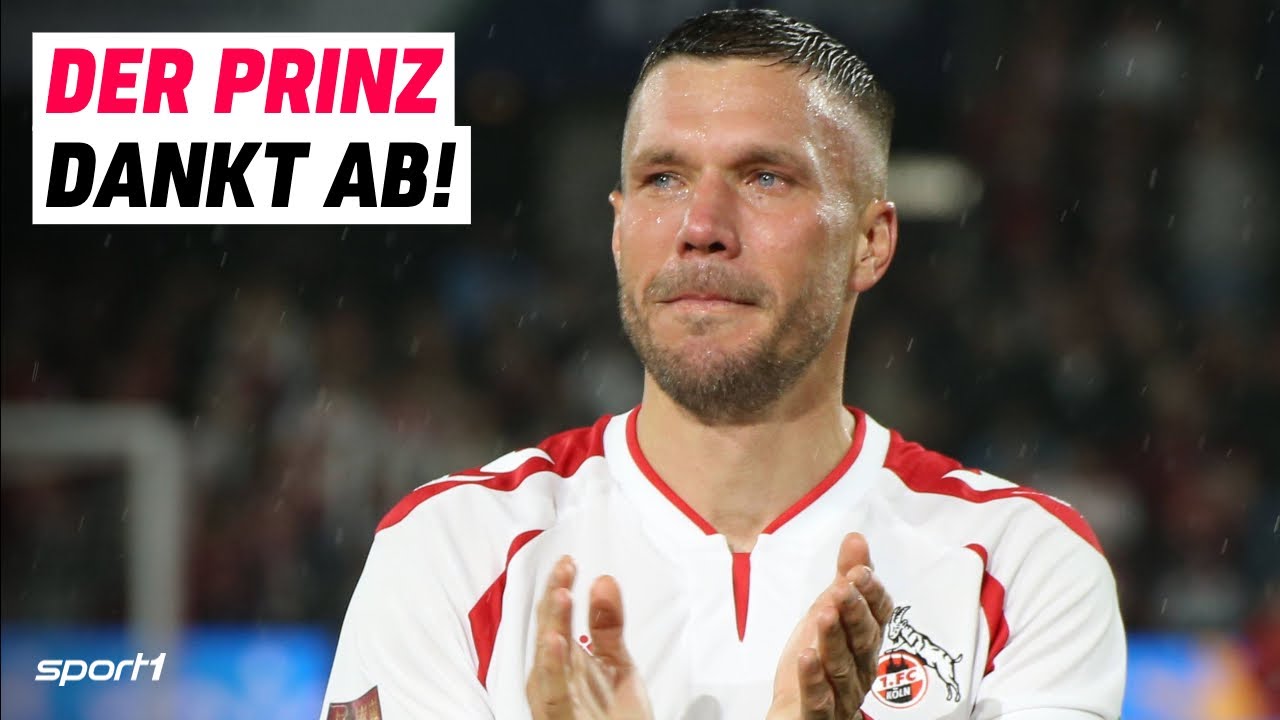 So emotional war der Podolski-Abschied