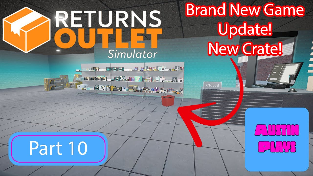 Returns Outlet Simulator: НОВОЕ ОБНОВЛЕНИЕ! Знакомимся с НОВЫМ ящиком и массой новых функций! Час...
