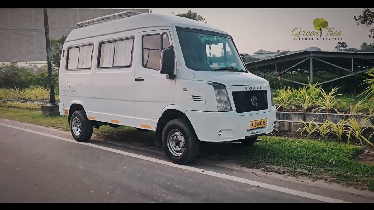 Book our spacious 11 seater Tempo Traveller for a hassle-free journey | Green tree tours and travels