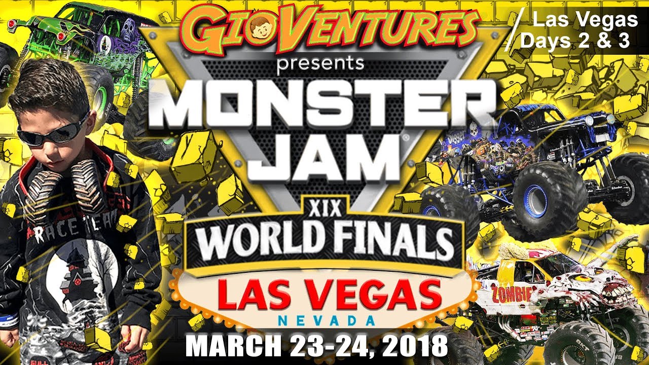 Monster Jam World Finals XIX 2018 - Entire Event - Freestyle - Racing - Pit Party by GioVentures