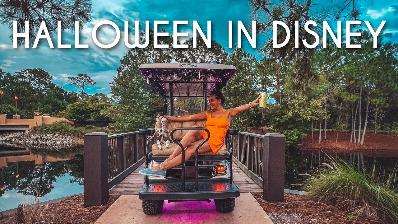 Halloween Evening Routine in Disney World