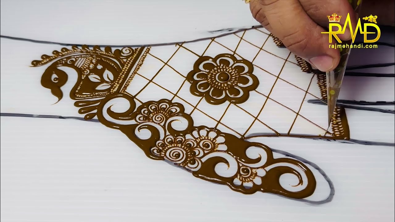 New Mehndi Design । New Mehndi Class । Beautiful Mehndi Design । Full Mehandi । Raj Mehandi Designer
