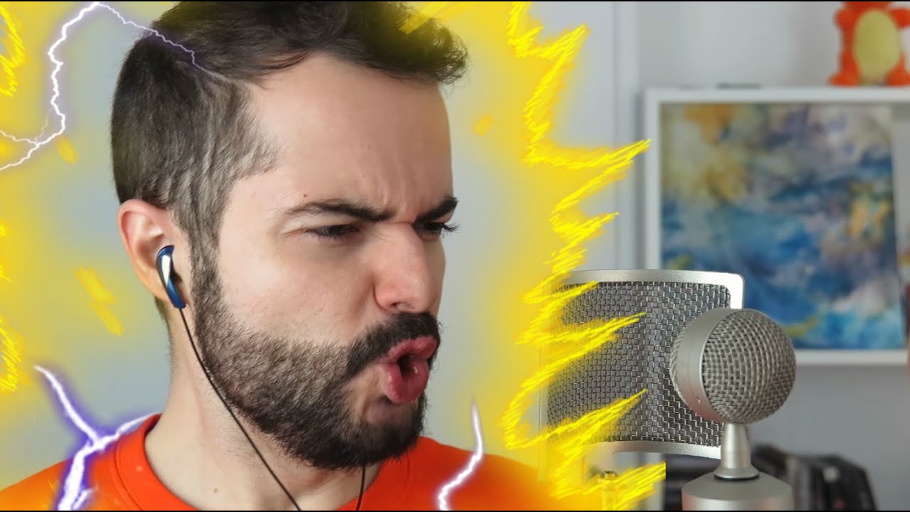 César Muela - Luz, Fuego, Destrucción (Dragon Ball Z, castellano, vocal cover)