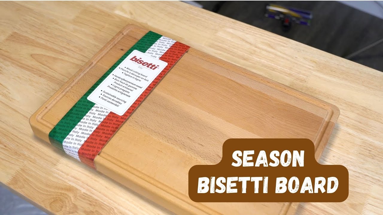 How to Season Bisetti Cutting Board and Avoid Cracking