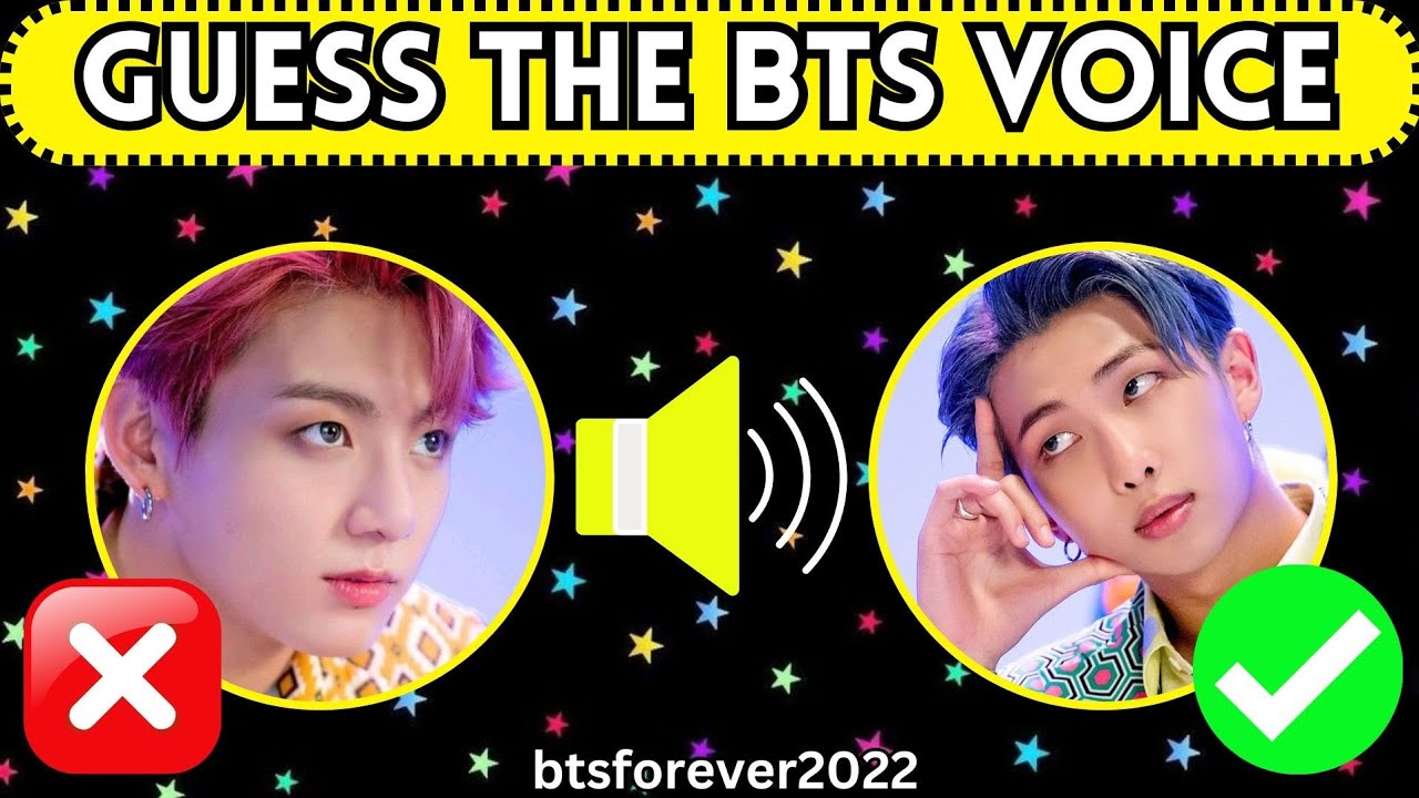 BTS QUIZ - BTS VOICE - #2 Only ARMY'S Can Complete This Quiz