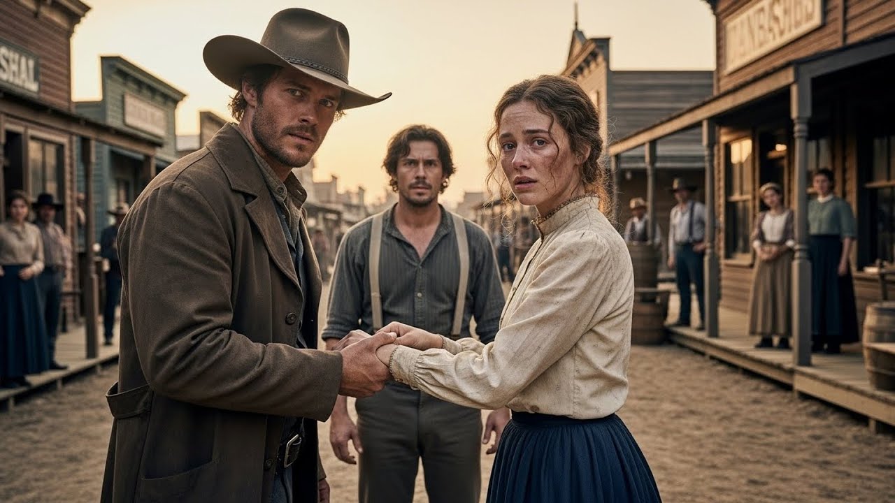 A Woman Tried To Shoot The Man Who Wronged Her, The Cowboy Stopped Her And Said 