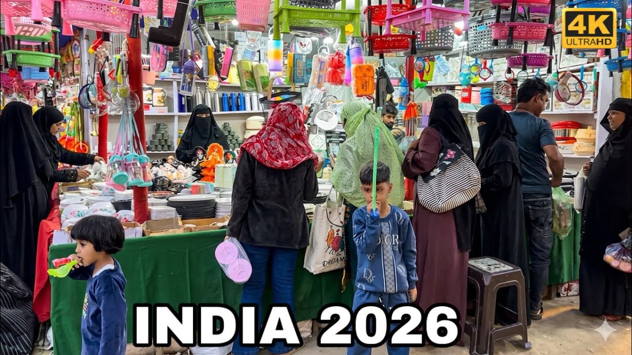 THE UNSEEN SIDE OF INDIA: 4K ASMR Journey Through the Secret Bazaar