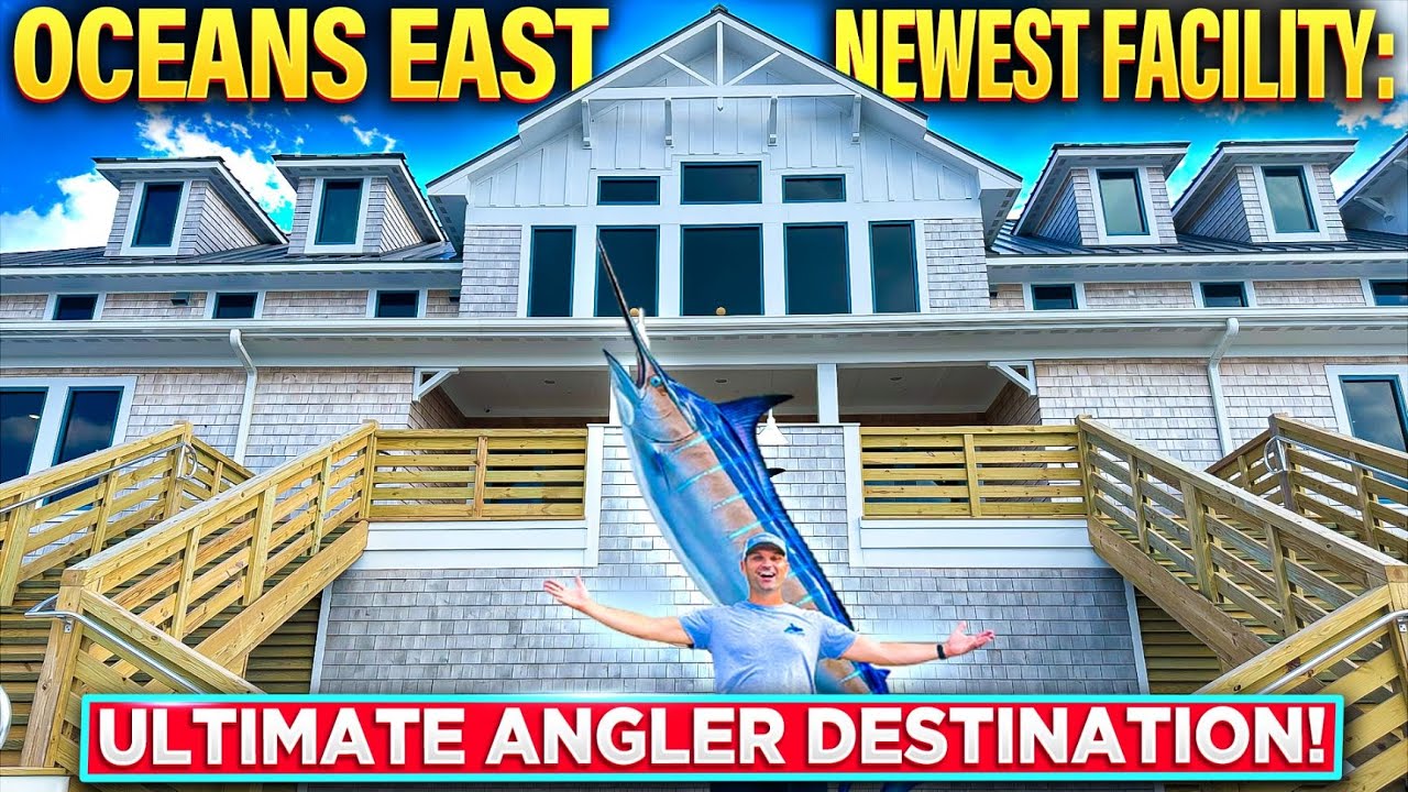 New Oregon Inlet Fishing Center is AMAZING! (Ocean's East Walk-Through)