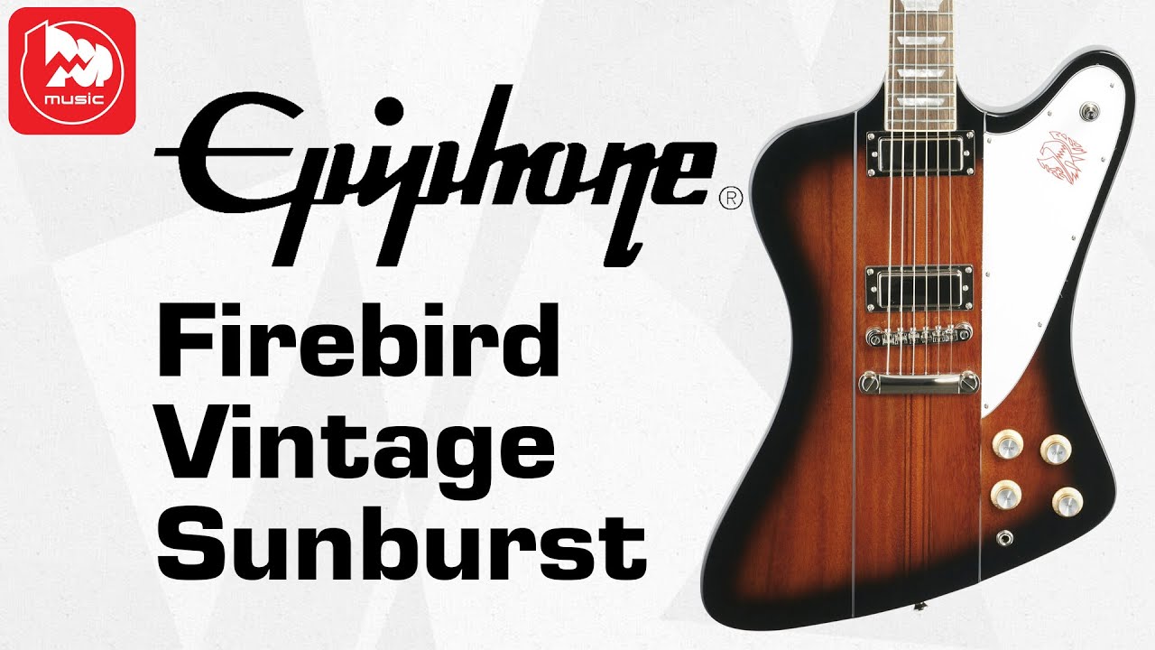 Электрогитара EPIPHONE Firebird Vintage Sunburst