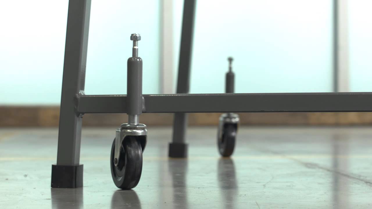 Rolling Ladder Locking Mechanism