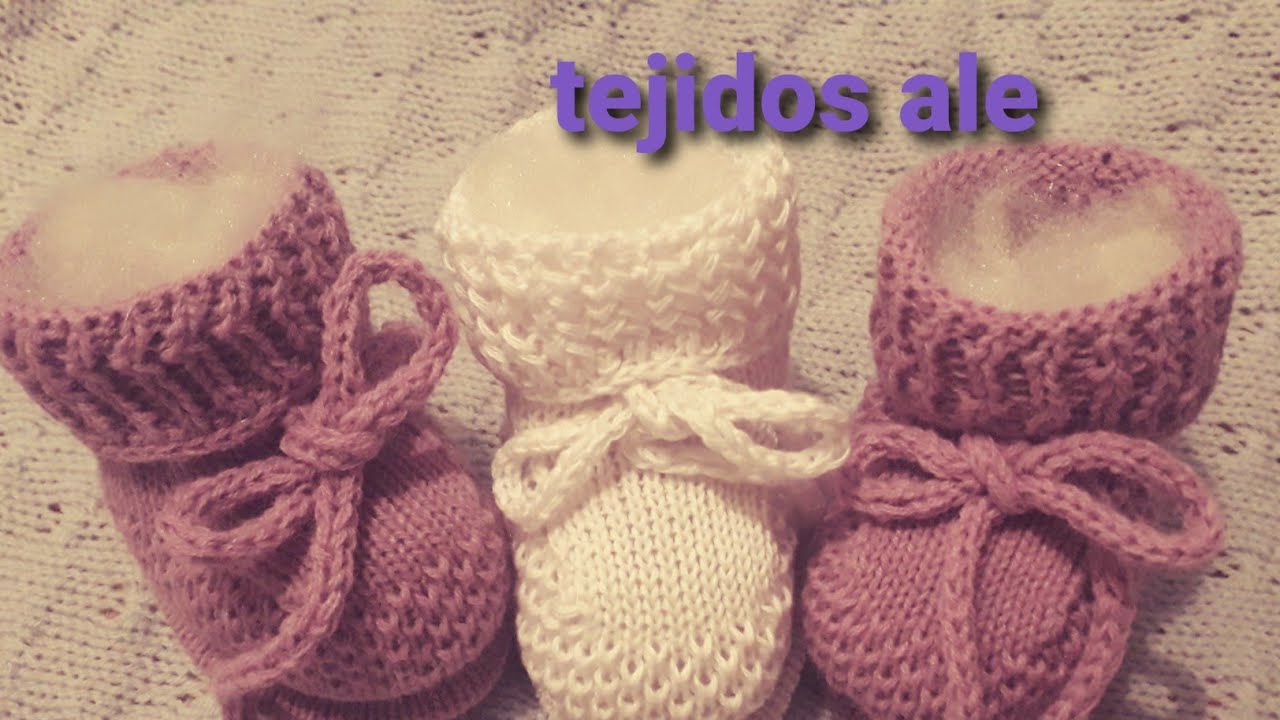 zapatito de 0 a 3 meses 1/2