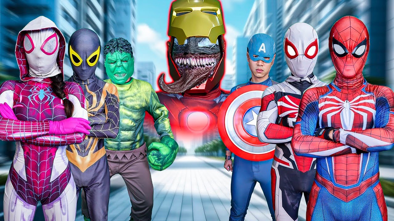 Siêu Nhân Nhện Bắt Tay Cùng Người Sắt Phá Tan Kế Hoạch Của VENOM|| Tổng Hợp Phim Hành Động