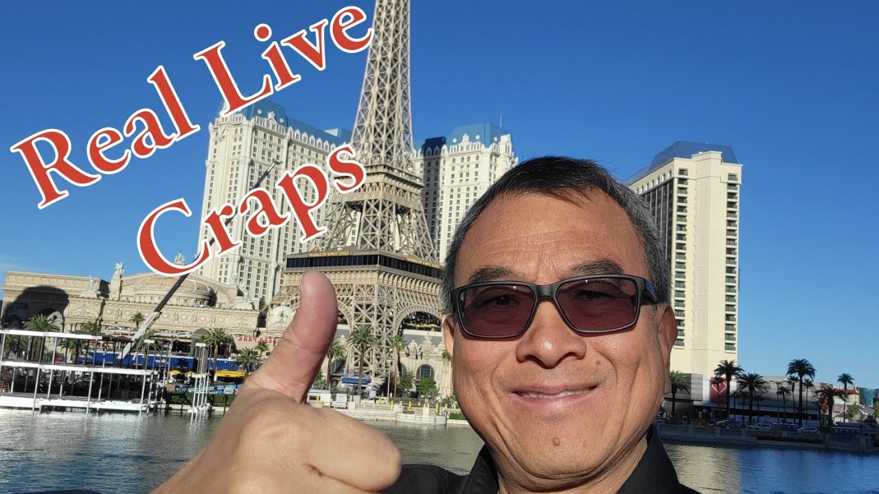 Настоящий игровой автомат в стиле крэпс в казино отеля Paris Hotel Casino