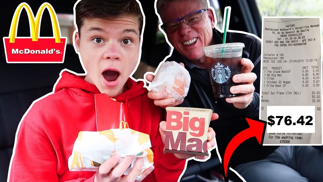 Letting The Person in FRONT of Me DECIDE What I Eat!
