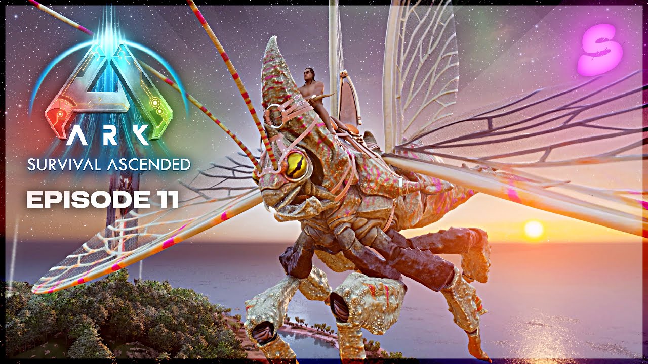 Je TAME la Rhyniognatha sur Ark Ascended ! #Ep11