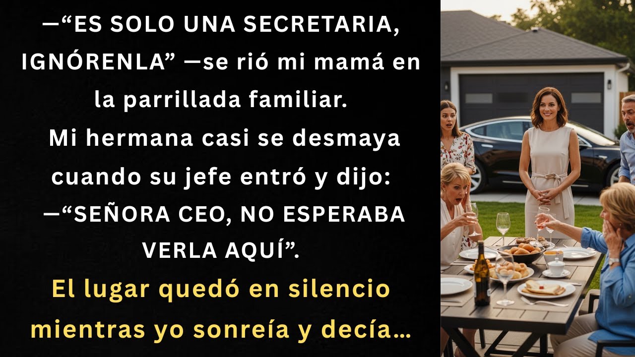 “Mis padres me llamaban inútil… hasta que el jefe de mi hermana dijo: ‘¿Por qué está la CEO?’”