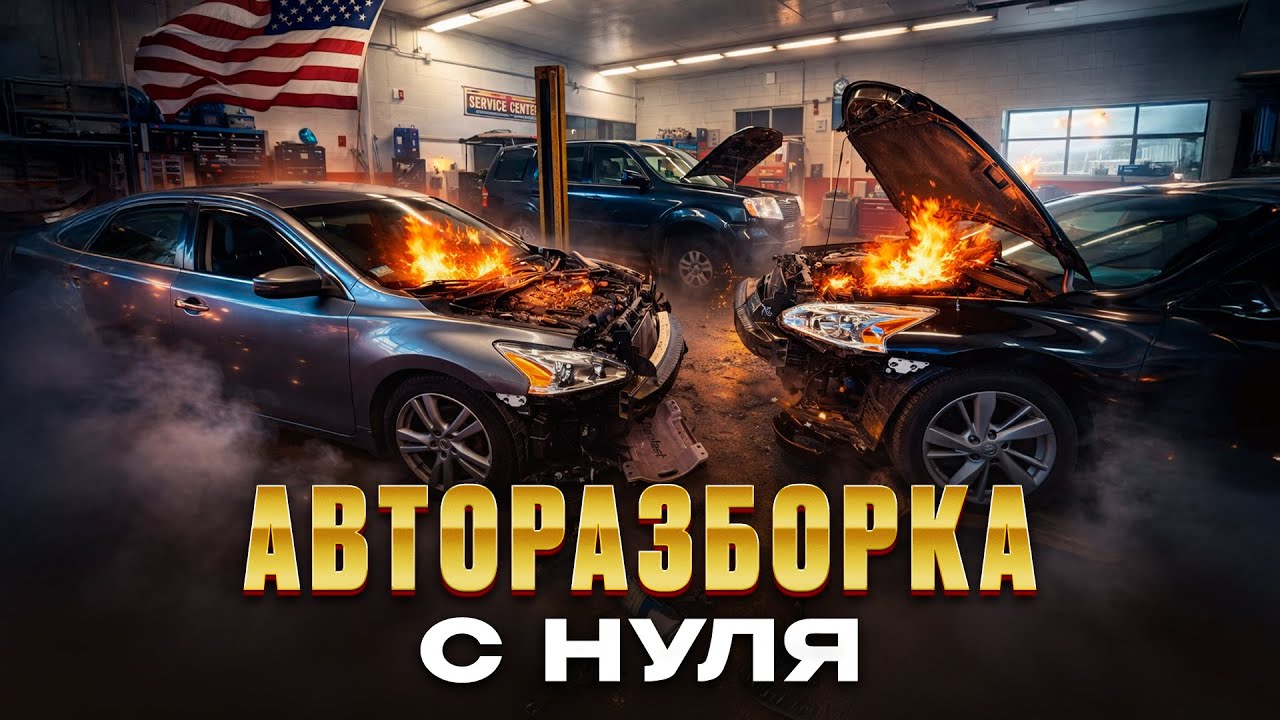 Делаем Авто разборку в Америке с нуля.
