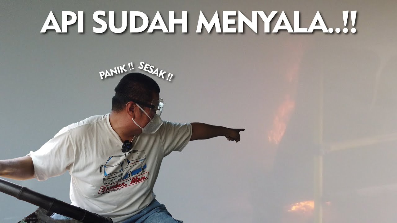 PERCOBAAN BAKAR BUS JIDIL KE-SEKIAN AKHIRNYA BERHASIL..!! | CREW KAMI SAMPAI TUMBANG..!!