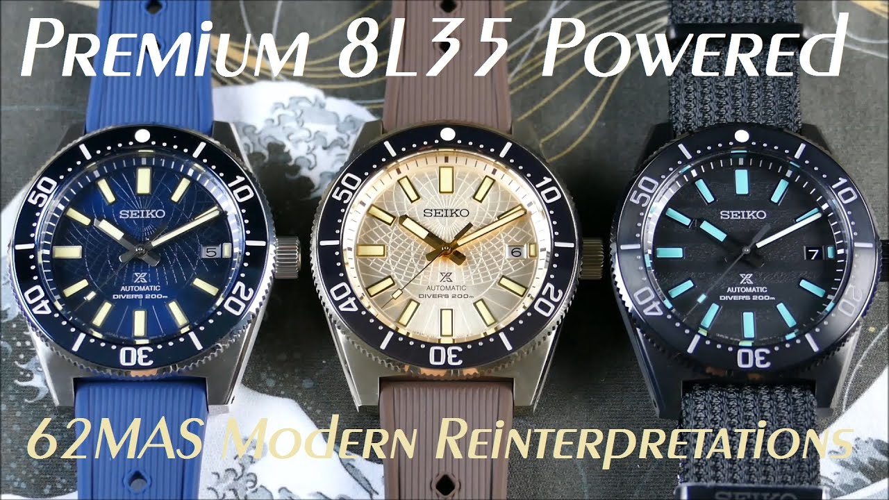 On the Wrist, from off the Cuff: Seiko Prospex – SLA065, SLA066, SLA067; 8L35 62MAS Reinterpretation