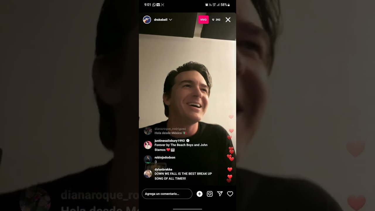 DRAKE BELL - IG LIVE 03/06/2024 (Parte 1)