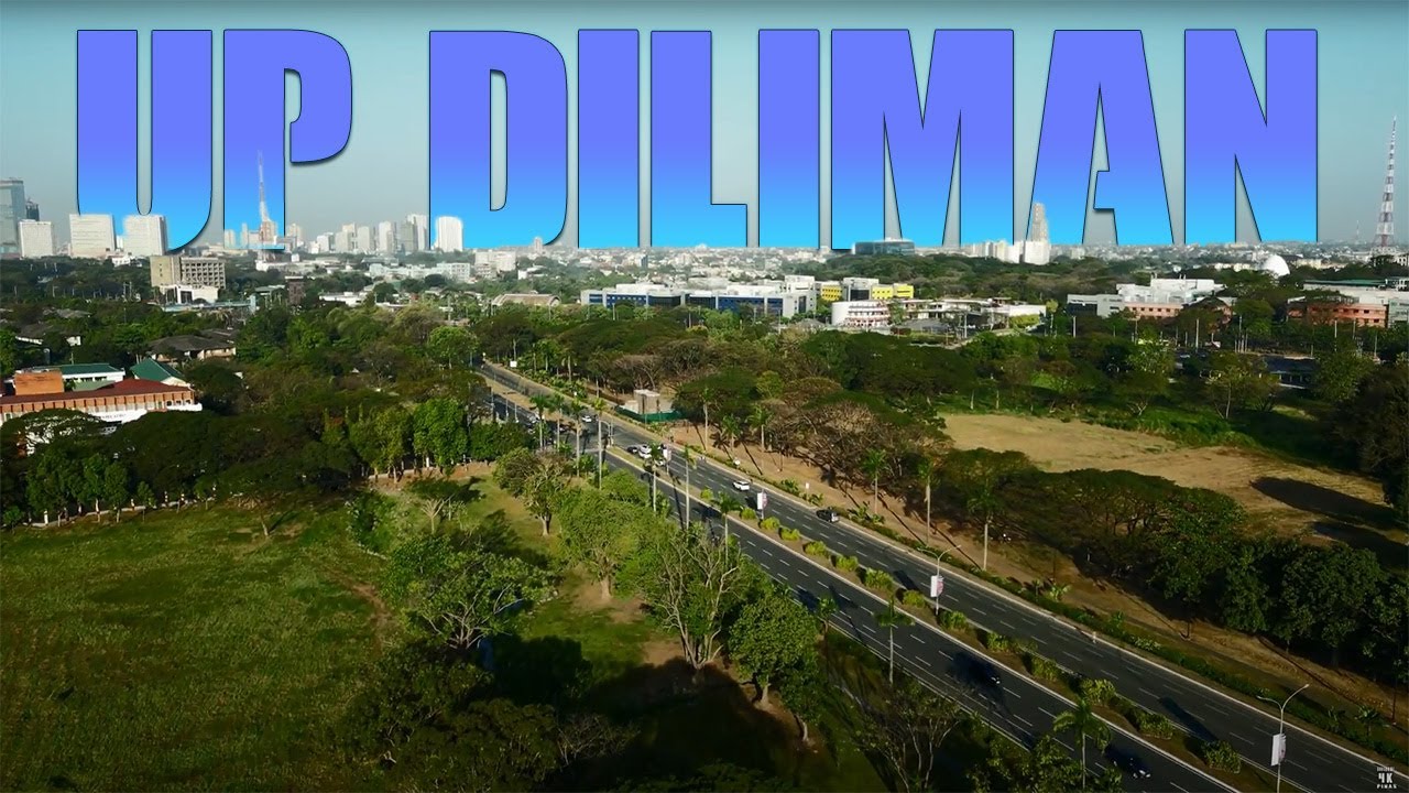 UP Diliman Quezon City | Quick Cinematic Full HD Drone Footage | Aerial Tour | 4K Pinas