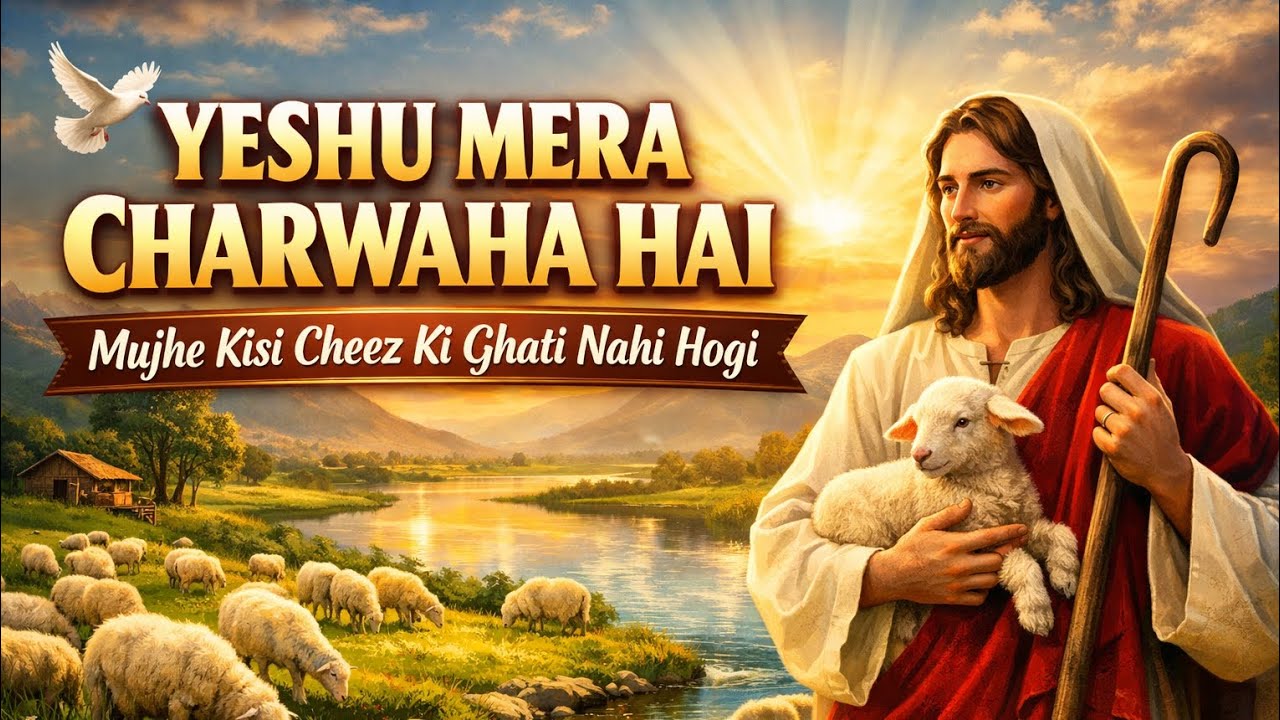 Yeshu Mera Charwaha Hai | Mujhe Kisi Cheez Ki Ghati Nahi Hogi | Zaboor 23 Powerful Bible Message 