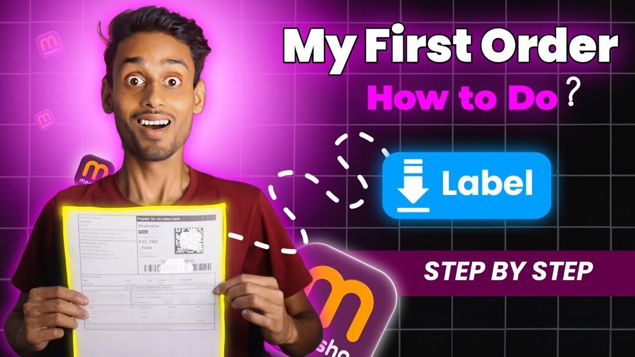 My First Order on Meesho First Order Shipping Process FULL GUIDE 🔥 | Step-by-Step Tutorial