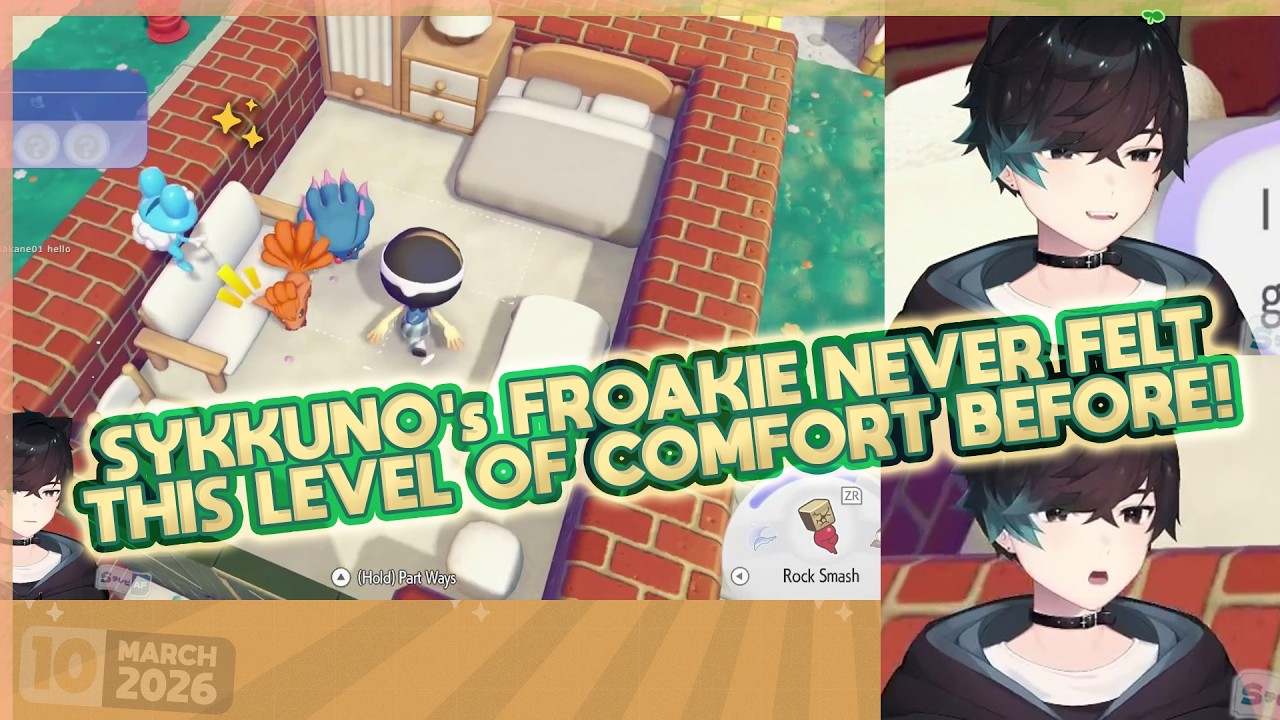 I'MKEEPINGTHATONE! Sykkuno's Froakie SWOOPING IN — NEVER FELT this LEVEL OF COMFORT before!