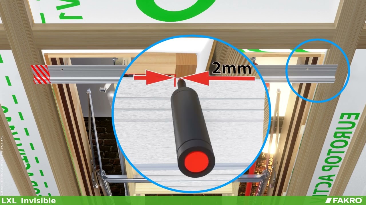 FAKRO escaliers escamotables - lattes de finition LXL