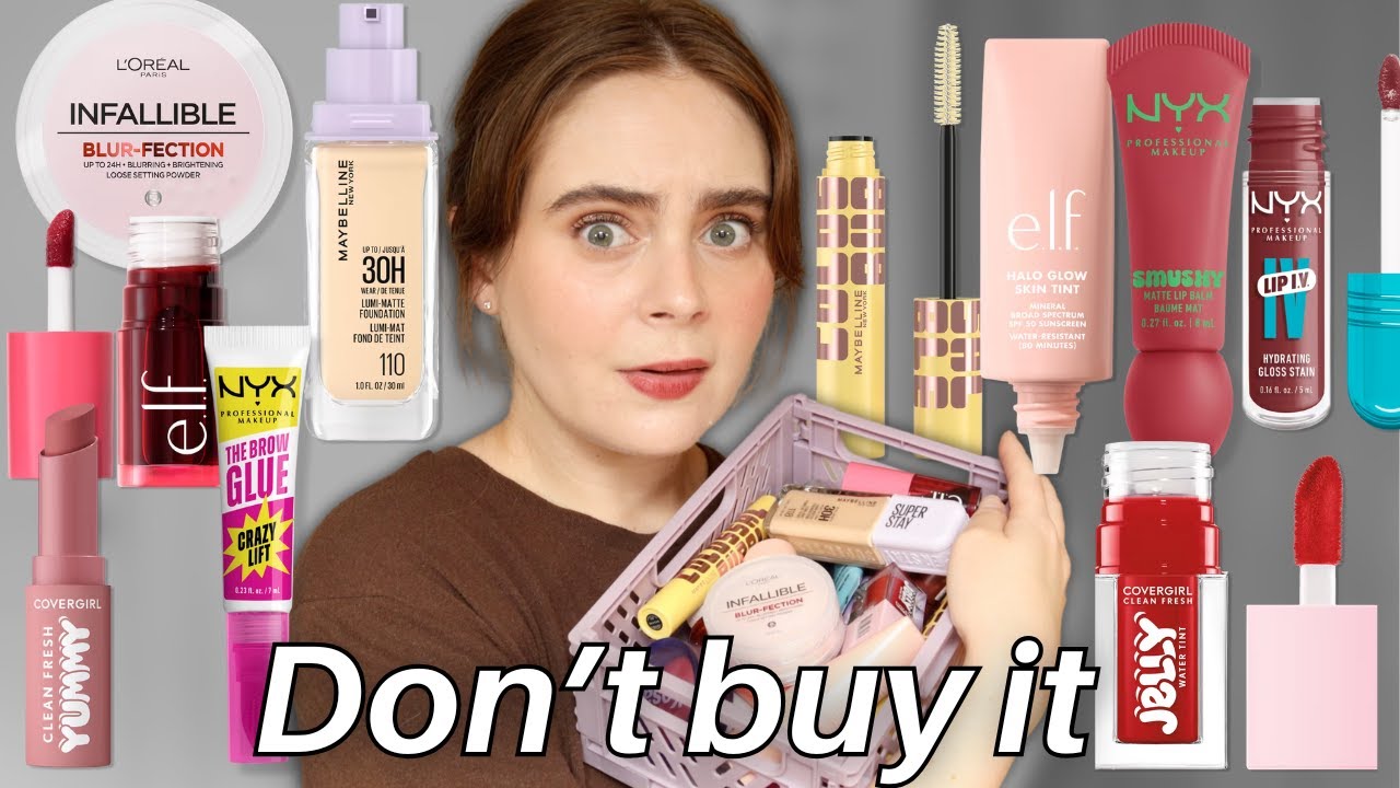 I tried ALL the NEW drugstore makeup... save your money